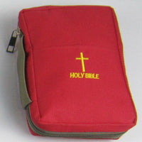 Portable Oxford Cloth Bible Study Book Bag Holy Handing Case Water Wash Embroidery